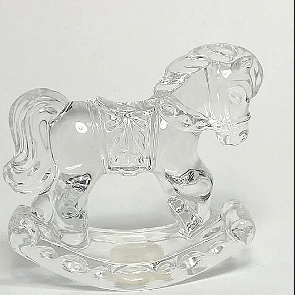 Other - Crystal Clear Rocking Horse Figurine